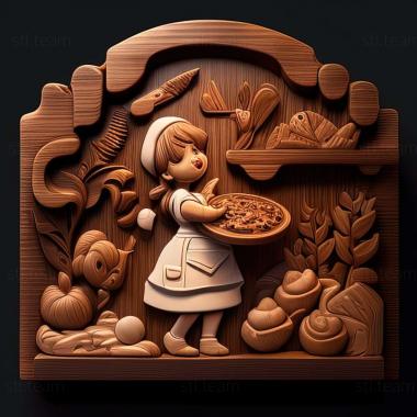 3D model Cooking Mama game (STL)